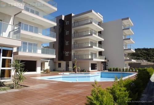 Seaview residences in Kusadasi