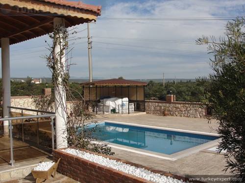 Nieuwe vrijstaande villa in Didim Yesiltepe met privé pool