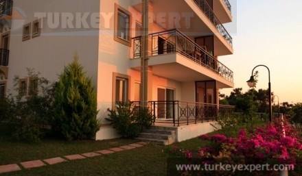 Appartement met zeezicht in Gulluk Bodrum