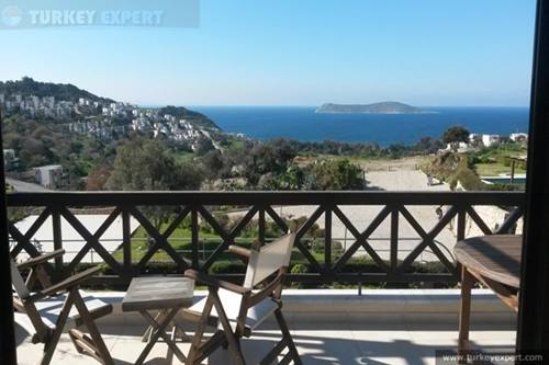 Vakantiewoning in Bodrum Gumusluk met zeezicht