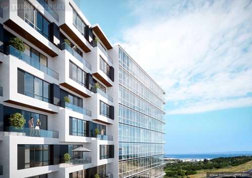 Zeezicht appartementen in Beylikduzu, Istanbul