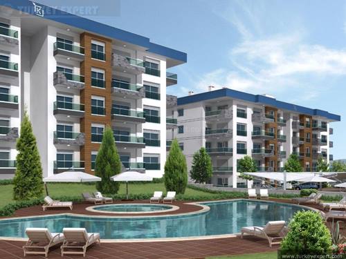 Nieuw appartementenproject in het centrum van Kusadasi