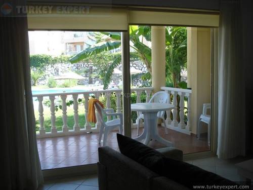 Appartement met 2 slaapkamers en 2 badkamers op een 5-sterrenresort in Bodrum