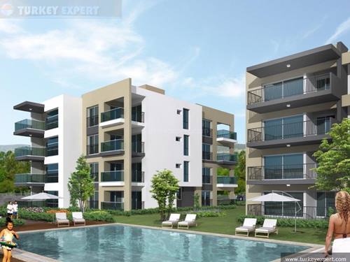 Nieuwbouwproject in het centrum van Kusadasi - betaal in termijnen