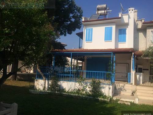 Holiday home for sale on a well maintained resort in Silver Beach area, Kusadasi
