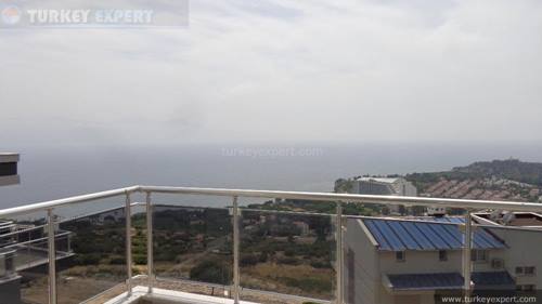 Nieuwbouw zeezicht appartement in Kusadasi