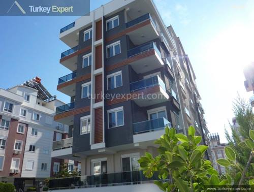 Nieuwbouwwoningente koop in Antalya, 900 meter van het strand van Konyaalti