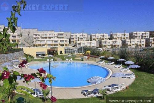 Vakantieappartement voor een kleine prijs te koop in Bodrum met uitzicht