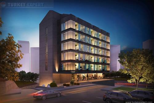 Qent Mecidiyekoy luxury apartments for sale in Istanbul Sisli with discounted prices
