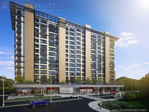 Golden Horn view residences with a direct connection to a major metro line