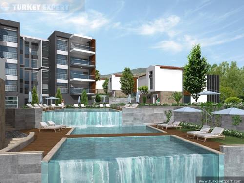 Nieuw project in het centrum van Kusadasi, Ege Mahallesi - met ondergrondse parkeergarage