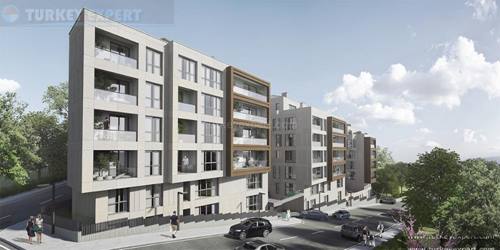 Environment-friendly high quality design apartments in Kemerburgaz, Mika Naturalist project