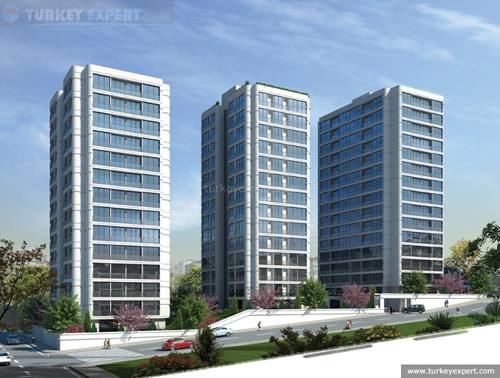 New apartments in one of Istanbul's prime locations, Petra Blan
