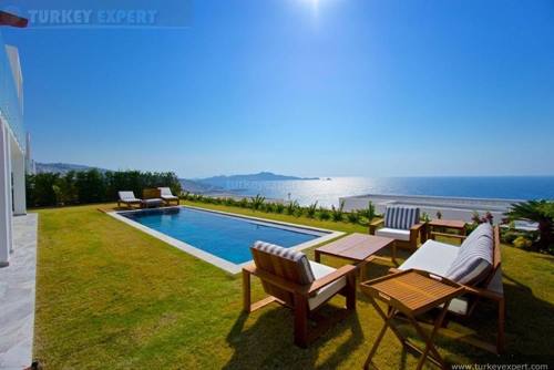 Beautiful new build villa for sale in Bodrum Yalikavak, private pool, breathtaking sea views