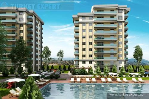 New apartment project in an upcoming area in Izmir