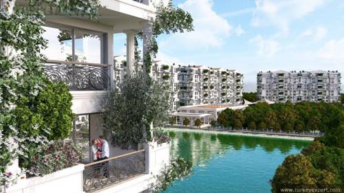 Izmir investment apartments in an upcoming area