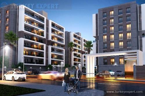 Mavisehir apartments close to amenities and the city centre, completed