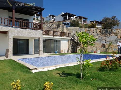 Villa with private pool and fantastic sea views for sale in Bodrum