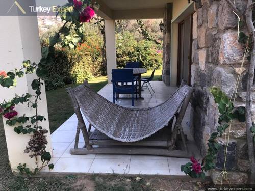 Apartment with garden near beach in Bodrum Gumusluk