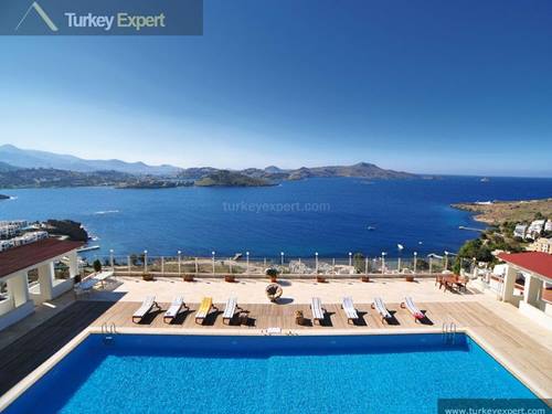 Bargain villa with pool and panoramic sea views, sea front plot, Bodrum Yalikavak