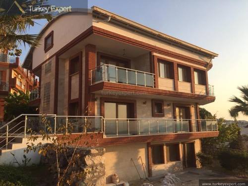 Private sea-view villa with a home elevator, for sale near the popular Ladies Beach, Kusadasi