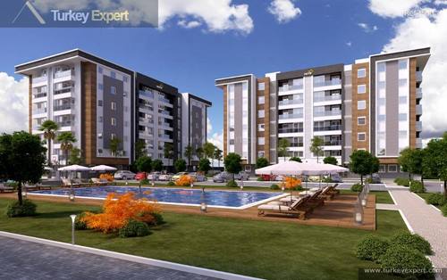 Affordable new apartments for sale in Antalya, in a new project