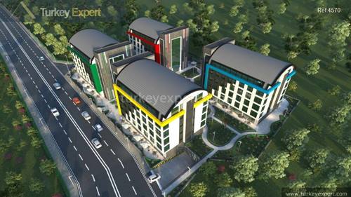 Commercial units with rental guarantee for sale in Alanya