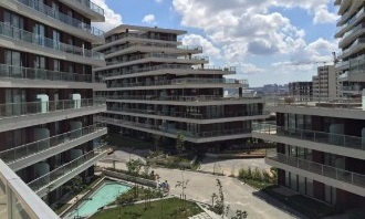 Investment opportunity in Istanbul - 2 bedroom completed apartment on a well known site
