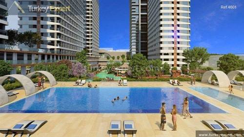 2-bedroom apartment in Istanbul on a new complex