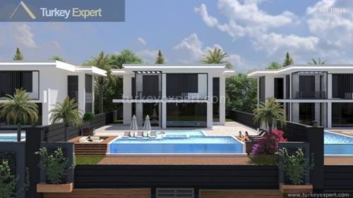 Unique detached villas in Alanya with private pools and unobstructed sea and city views