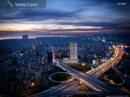 High rental generating top notch luxury Istanbul apartments in a smart location