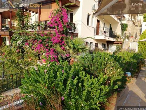 2-bedroom apartment with partial sea view in Bodrum - Gulluk