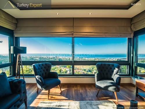 Luxury large villa for sale in Alanya with sea views on a private plot
