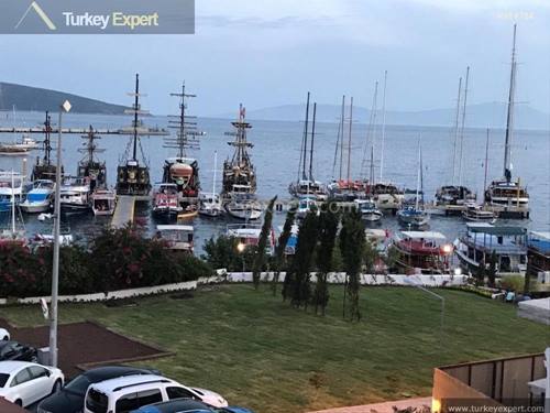 Old town house on the waterfront in Bodrum center