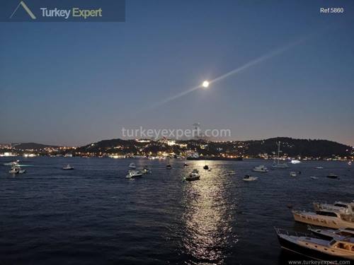 Elite water-front home for sale in the prime location with beautiful sea views in Istanbul Bebek