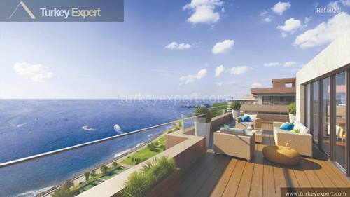 Modern flats with sea-view on the precious Bakirköy coast line