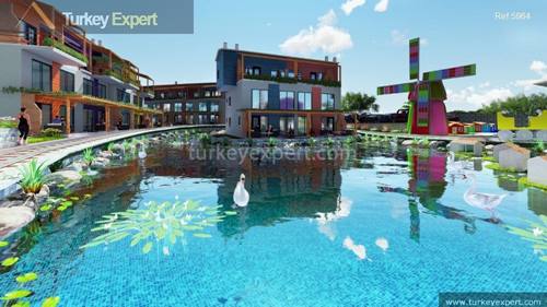 Beautiful garden lofts in a children friendly environment near Sile