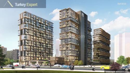 New project in Istanbul with facilities and good location