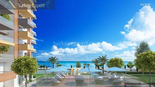 Beachfront apartments in Antalya Alanya with amazing sea views