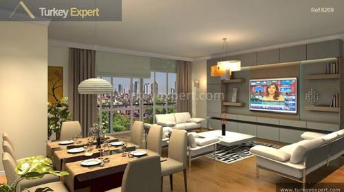 Family-oriented, spacious apartments with separated social areas