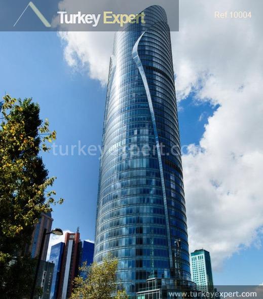 40th-floor luxury apartment for sale in Istanbul Maslak with Bosphorus views 0