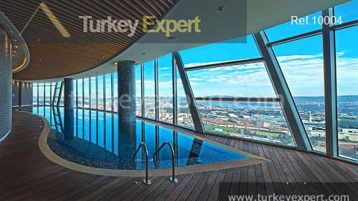 luxury apartment for sale in istanbul maslak with bosphorus views4