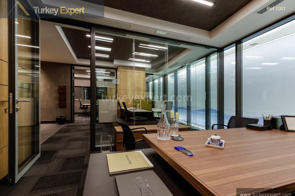 executive offices in istanbul with panoramic sea views10