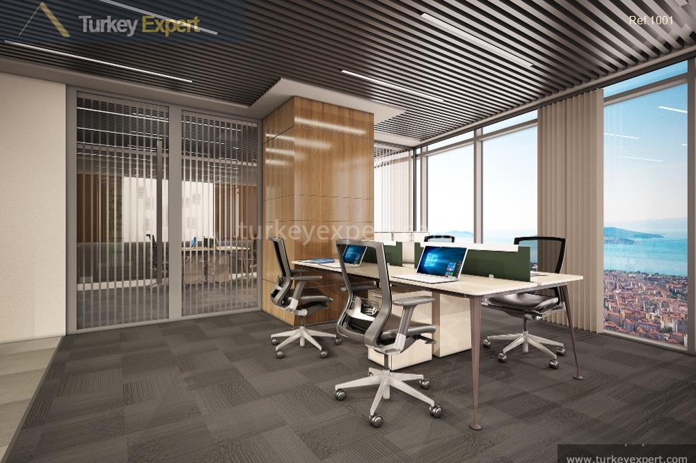 Executive offices in Istanbul with panoramic sea views 1
