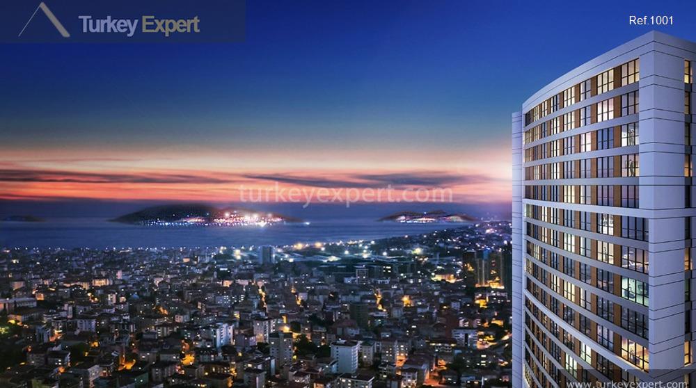 Residential properties in Istanbul with panoramic sea views 2