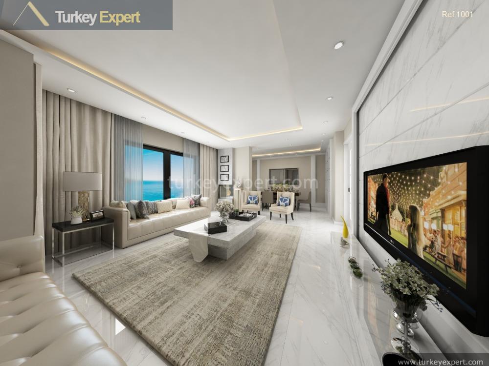 penthouses and garden apartments with sea views in istanbul on16