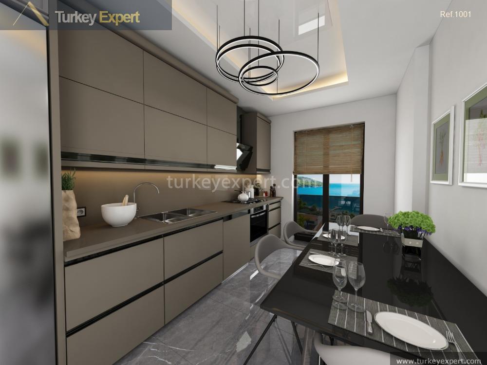 penthouses and garden apartments with sea views in istanbul on19