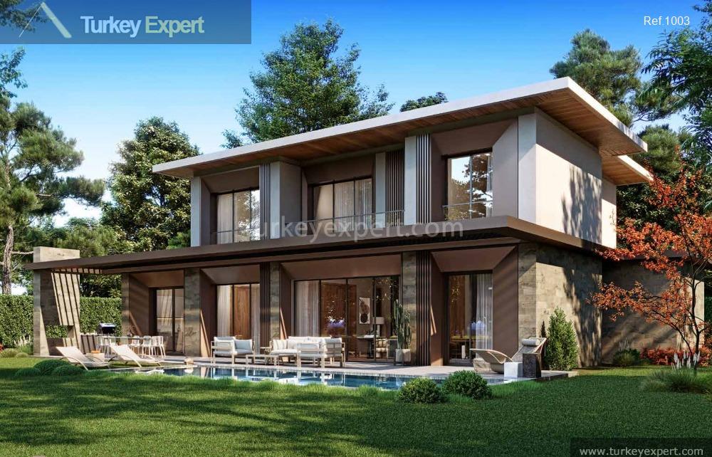 luxurious villas in istanbul buyukcekmece in a complex with facilities24