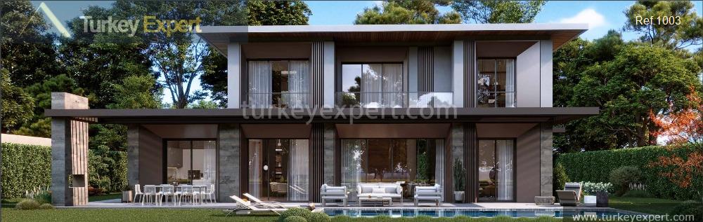 luxurious villas in istanbul buyukcekmece in a complex with facilities9