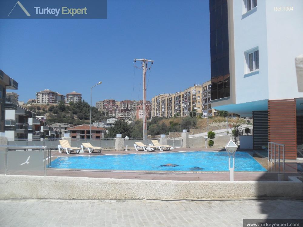 charming apartment with pool in ege mahallesi akkus konaklari 224